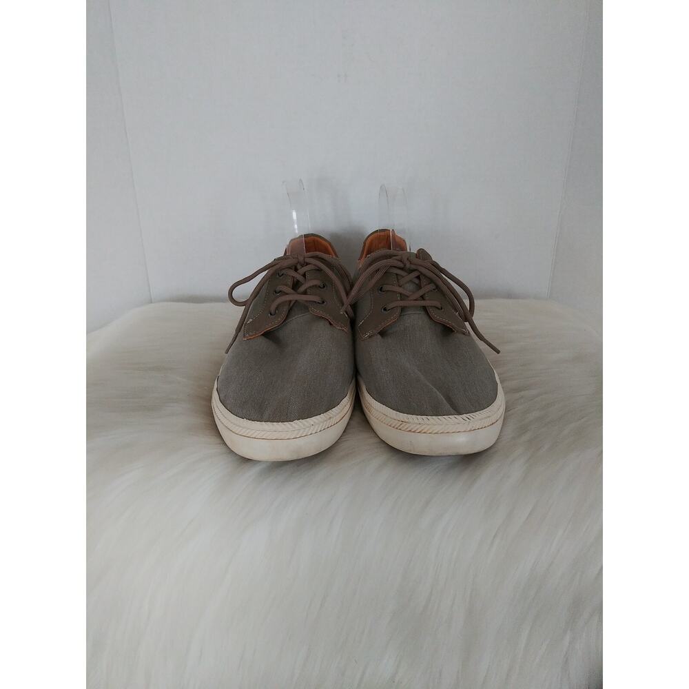 Bixby Nomad Men's Size 11 Canvas Sneakers Shoes Gray and Brown